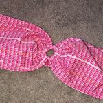 Vineyard Vines Pink Strapless Bikini Top Whale Print Small Photo 0