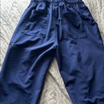 Scrubstar  Blue Trousers with Elastic Waistband and Unique Asymmetrical Design Photo 1