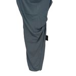 Lulus Hollywood Woman Dusty Blue Satin Midi Dress Size S Photo 5