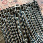 Natural Life  Multicolor Striped metallic shimmer wide leg Pants size M Photo 6