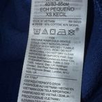 Banana Republic nwt  Cozy Slub Long Sleeve T-shirt Royal Blue XS Petite Photo 3