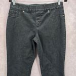 Faded Glory  Black Skinny Pullon Jeggings Straight Cotton Stretch M Medium 10 Photo 2