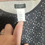 J.Crew  Black Eyelet Lace Sleeveless Top | 0 Photo 2