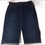 BCBGMAXAZRIA Vintage 90s BCBG  MAXAZRIA Long Denim JEAN SKIRT Size 5/6r Photo 0