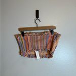 Anthropologie ‎ Pilcro Rainbow Smocked Tube Top Photo 2