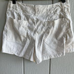 Anthropologie Anthro Maeve The Colette Linen Blend Shorts Chalk White Size 32 Photo 6