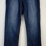 True Religion Big T Straight Leg Medium Wash Jeans Multicolor Stitching Sz 28 Photo 0
