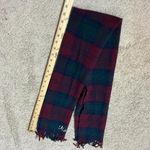 Harvard Tartan Plaid Lambswool Scarf Embroidered Initials Made in Scotland Photo 6
