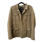 Maje Utility Light Jacket Army Green Sz 2 (US Medium) Photo 1