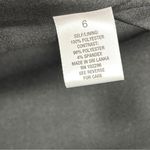 Roz & Ali Black Sleeveless Chiffon Overlap Wide Leg Jumpsuit V Neck sz 6 Wedding Photo 6