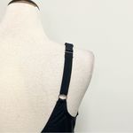 Meet Curve Black V Neck Cross Over Padded Cups One Piece Bathing Suit Large NWT Photo 4