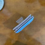 Bottega Veneta Maxi Intrecciato Card Holder Small Wallet Purple Lambskin Photo 4