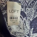 Ann Taylor  Loft Cardigan Sweater Women's MP Purple Sheer Button Front Academia Photo 8