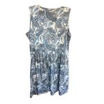 No Brand Knit Printed Tank Dress Sz XL NWOT Blue Photo 1