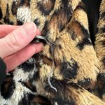 Karen Kane  Faux Leopard Fur Coat Photo 4