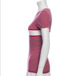 Dolce & Gabbana  D&G Striped Scoop Neck Sweater Short Sleeve Shirt Top Photo 1