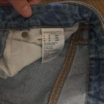 American Eagle Outfitters Distressed Blue Skinny Jeans Long Photo 2