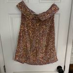 White Birch Pink Sequin Strapless Dress Size XL Photo 1
