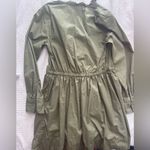 Olive Green Long Sleeve Dress Size XS Photo 2