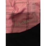 LL Bean Bean Plaid Drawstring Backpack Bag Photo 1