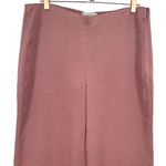 Vince NWT  Womens High-Waist Satin Flare Pants Dusty Rose Size Large Quiet Luxury Photo 6
