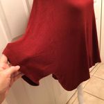 Bobeau  Deep Red Light Sweater Top with Batwing Sleeves Photo 4