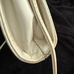 Vintage Faux Snakeskin Crossbody Purse Yellow Photo 3