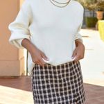 VICI  | Crazy About It Tweed Houndstooth Mini Skirt Photo 7