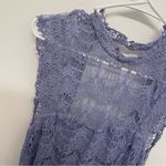Free People  Elegant Lace Sleeveless Dress in Lavender Photo 2