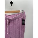 Torrid Pants Women 2 2X NWT Purple Mauve Wash Super Soft Crop Lounge Joggers Photo 4