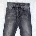 Elan Smoky Black High Rise Straight Leg Button Fly Denim Jeans 26 NWOT Photo 5