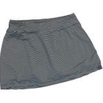 Title Nine Tennis skirt golf skirt gray‎ stripes medium  Photo 0