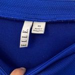 Elle -  Royal Blue‎ Top w/baby doll ruffle at waist. Size XS Photo 2