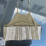 House of Harlow 1960 x Revolve linen embroidered shorts & crop top matching set Green Size M Photo 13