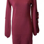 Free People ‎Cutout Sleeves Sweater Dress Photo 0