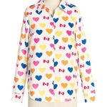 Modcloth NWT x Hello Kitty Supercute Love Button Up Top Size Medium Photo 0