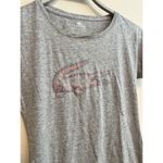 Lacoste Gray Super Soft 100% Cotton Women’s Tee Shirt Size: US Small Euro 36 Photo 2