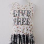 Full Tilt Live Free Fringe Tank Top Photo 0