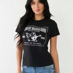 True Religion  Glitter SRS Logo Tee SIZE L Photo 0