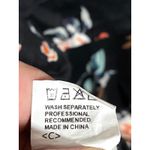 Allegrace Floral V Neck Crossover Blouse Plus 3X Whimsigoth Dark Romantic Office Black Photo 6