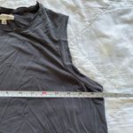 Madewell  Charcoal cropped tank top Photo 2