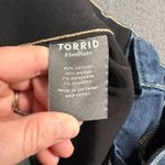 Torrid  Bombshell Straight Jeans 16S Premium Stretch Blue Jeans Distressed Photo 5