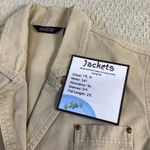 Austin Clothing‎ Co Womens Beige Cotton Blend Blazer Jacket Tan Size M Photo 7