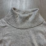 White House | Black Market  Gray Sequin‎ Turtleneck Sweater size S Photo 2
