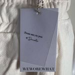 We Wore What  Solid Sweat Pants in Off White (L) Photo 8