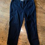 Chico's Chico’s business casual black flat front 1.5 crop pants Photo 0