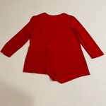 Joseph Ribkoff  Red Ruched Asymmetrical Dress Size 10 US Cocktail Evening Photo 1