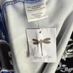 Tyler Boe Dana Velvet Patterned Sapphire Combo Midi Pencil Dress NEW W2014 Sz L Blue Size L Photo 9