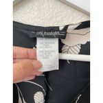 City Triangles Vintage  Black white floral Dress Medium Size‎ 3/4 Made U.S.A Photo 8