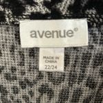 Avenue  Women’s Leopard Print Cowl Neck Sweater Size 22/24 Photo 5